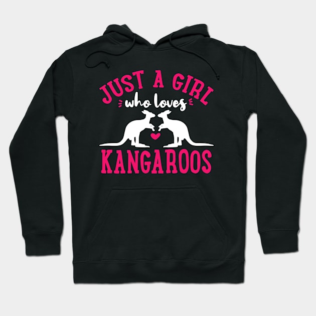 Kangaroos Australian Kangaroo Lover Hoodie by CreativeGiftShop